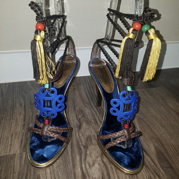 Roberto Cavalli Anda Rey Sandals - Picture 1 of 4